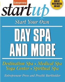 Front cover_Start Your Own Day Spa and More