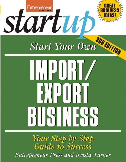 Front cover_Start Your Own Import/Export Business