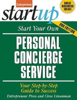Front cover_Start Your Own Personal Concierge Service