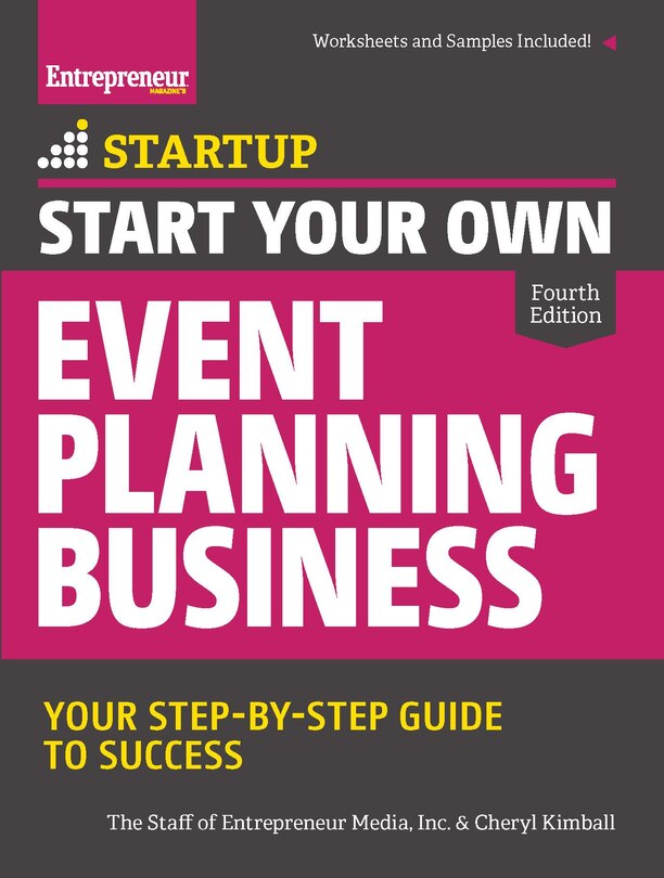 Front cover_Start Your Own Event Planning Business