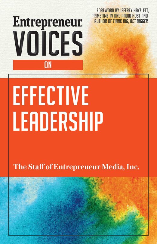 Front cover_Entrepreneur Voices on Effective Leadership