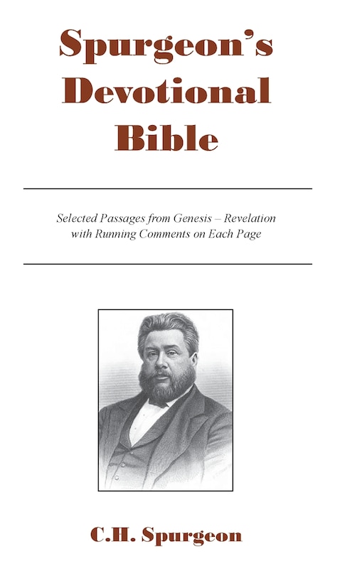 Front cover_Spurgeon's Devotional Bible