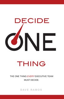 Couverture_Decide One Thing