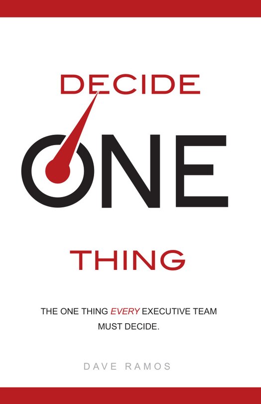 Couverture_Decide One Thing