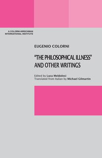 Front cover_The The Philosophical Illness and Other Writings