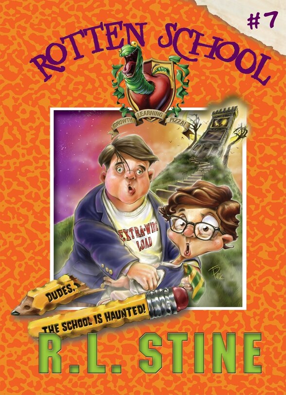 Front cover_Dudes, the School Is Haunted!: #7