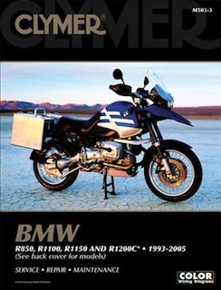 Front cover_Bmw R850, R1100, R1150 And R1200c* 1993-2005