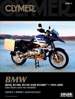 Front cover_Bmw R850, R1100, R1150 And R1200c* 1993-2005