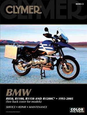 Bmw R850, R1100, R1150 And R1200c* 1993-2005