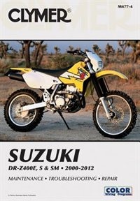 Front cover_Suzuki Dr-z400e, S & Sm Manual 2000-2012
