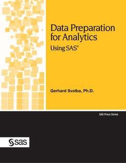 Front cover_Data Preparation For Analytics Using Sas