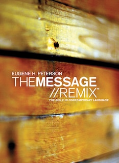 Couverture_The Message//REMIX (Hardcover, Wood)