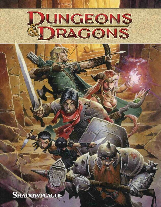 Front cover_Dungeons & Dragons Volume 1: Shadowplague