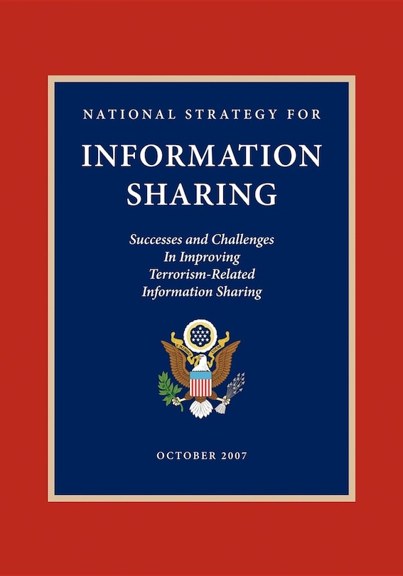 Front cover_National Strategy for Information Sharing