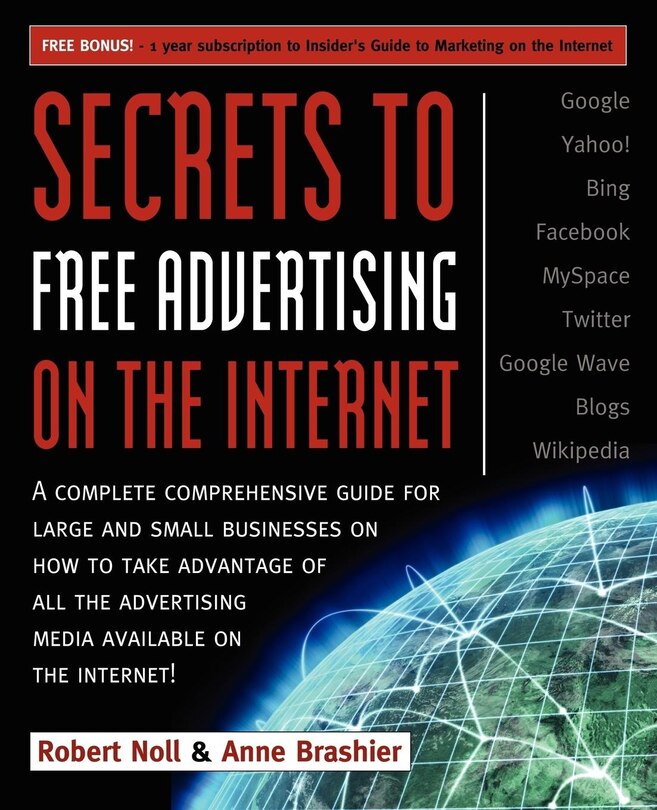 Front cover_Secrets to Free Advertising on the Internet