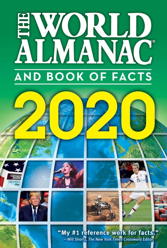 Front cover_The World Almanac and Book of Facts 2020