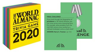 Front cover_The World Almanac 2020 Trivia Game