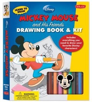 Learn to Draw Disney's Mickey Mouse and His Friends Drawing Book & Kit: Includes everything you need to draw your favorite Disney characters, including Mickey, Minnie, Donald, and Goofy!