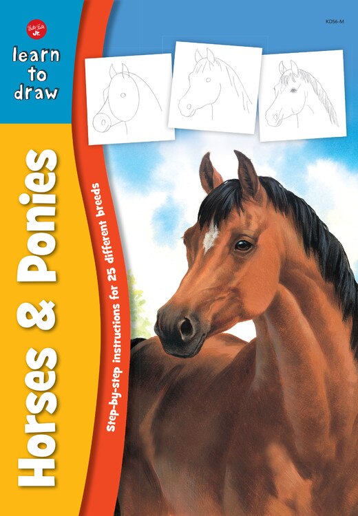 Horses & Ponies: Step-by-step Instructions For 25 Different Breeds