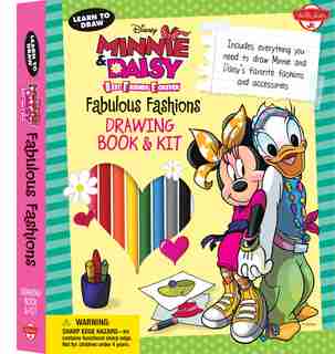 Learn to Draw Disney Minnie & Daisy Best Friends Forever Kit: Fabulous Fashions Drawing Book & Kit - Includes everything you need to draw Minnie and Daisy's favorite fashions and accessories by Disney Storybook Artists