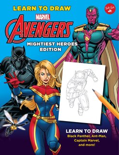 Couverture_Learn to Draw Marvel Avengers, Mightiest Heroes Edition