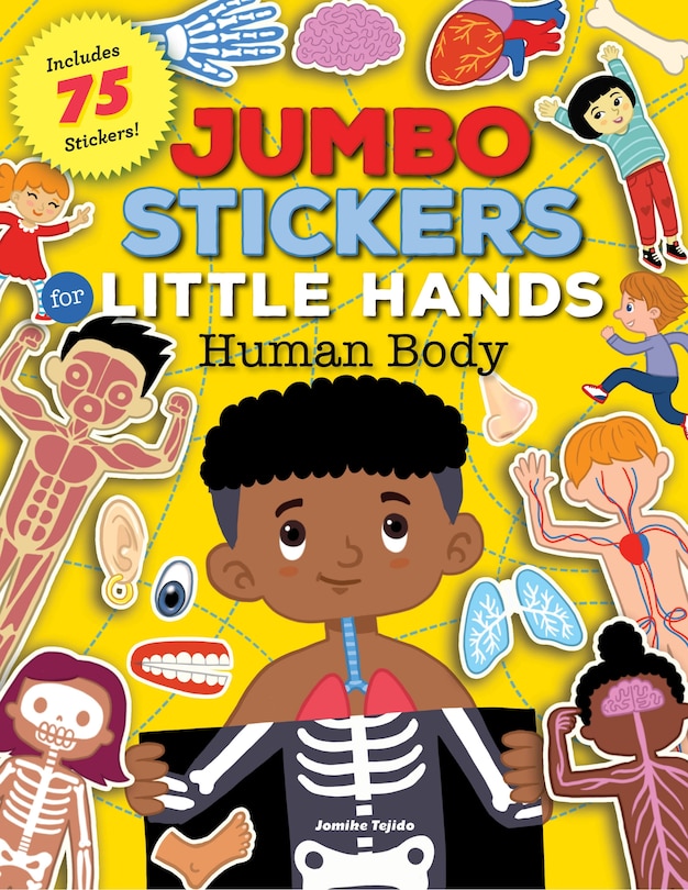 Front cover_Jumbo Stickers For Little Hands: Human Body