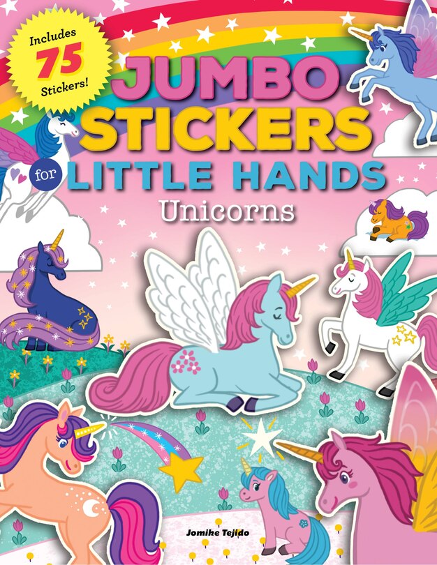 Front cover_Jumbo Stickers For Little Hands: Unicorns