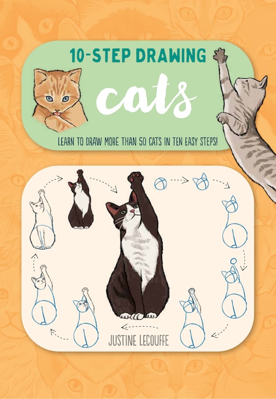 Front cover_Ten-Step Drawing: Cats