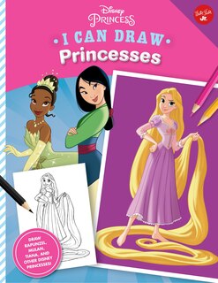 Front cover_I Can Draw Disney Princesses
