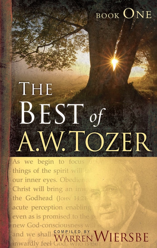 Front cover_The Best of A. W. Tozer Book One