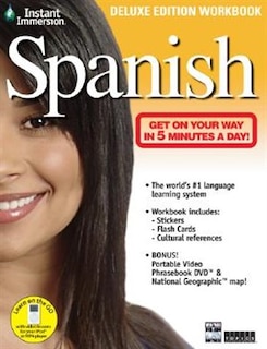 Couverture_Instant Immersion Spanish Workbook