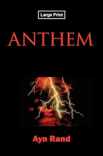 Front cover_Anthem, Large-Print Edition