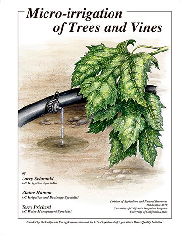 Front cover_Micro Irrigation of Trees and Vines