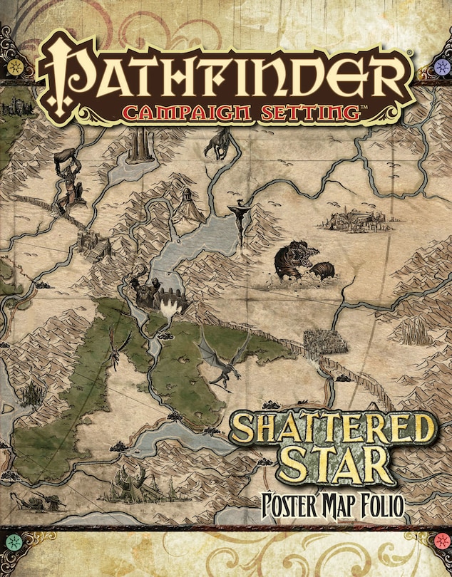 Front cover_Pathfinder Campaign Setting: Shattered Star Poster Map Folio