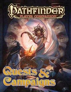 Front cover_Pathfinder Player Companion: Quests & Campaigns