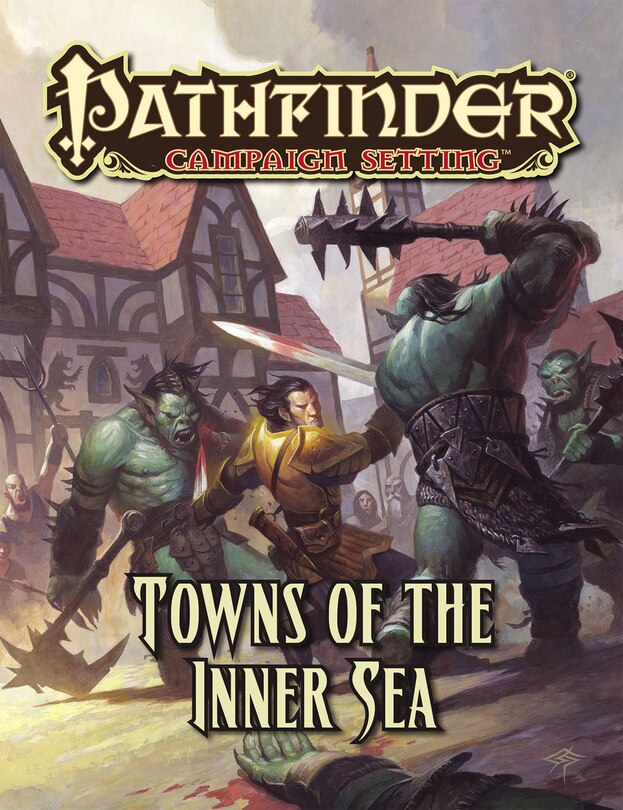 Front cover_Pathfinder Campaign Setting: Towns of the Inner Sea