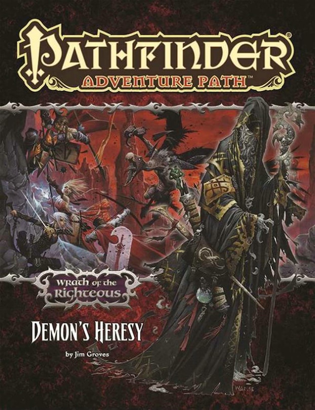 Couverture_Pathfinder Adventure Path: Wrath of the Righteous Part 3 - Demon’s Heresy