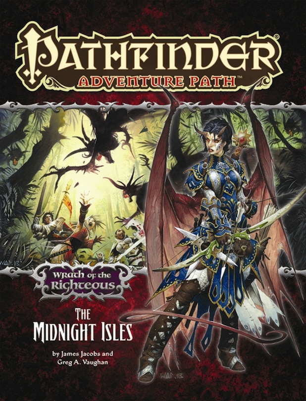 Front cover_Pathfinder Adventure Path: Wrath Of The Righteous Part 4 - The Midnight Isles