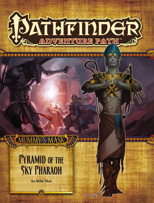 Front cover_Pathfinder Adventure Path: Mummy's Mask Part 6 - Pyramid Of The Sky Pharaoh