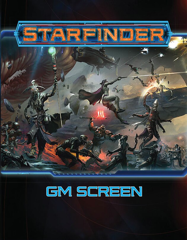 Front cover_Starfinder Roleplaying Game: Starfinder Gm Screen