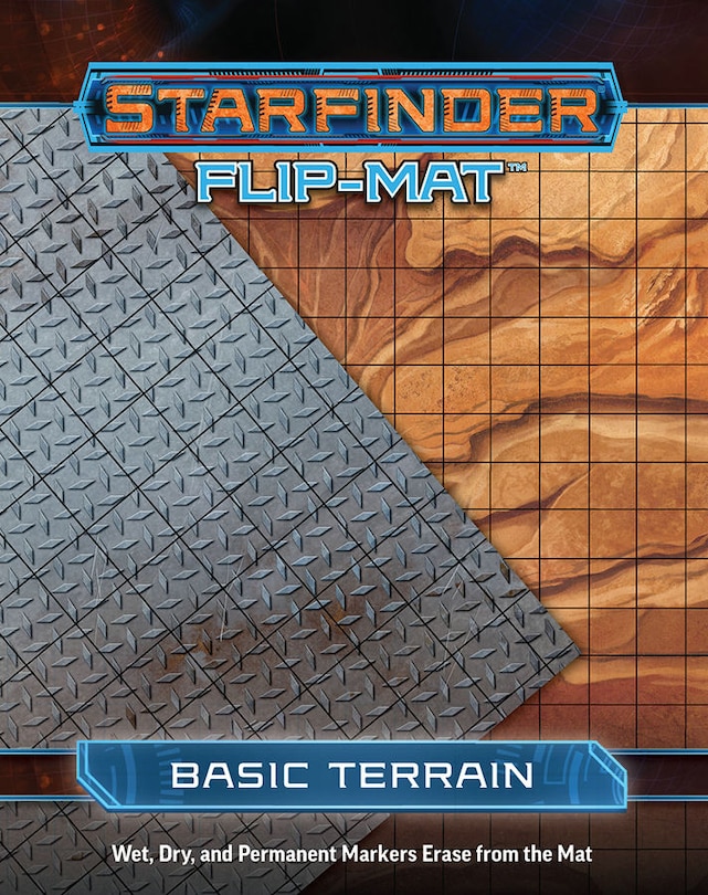 Front cover_Starfinder Flip-mat: Basic Terrain