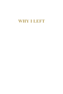 Front cover_Why I Left