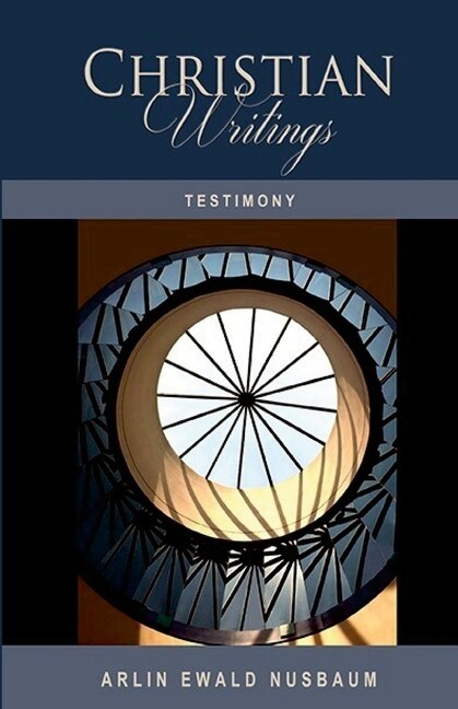 Front cover_Testimony