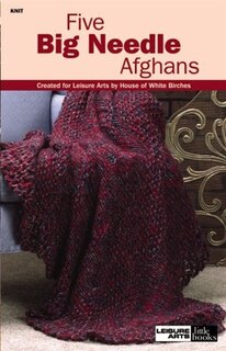 Front cover_Five Big Needle Afghans