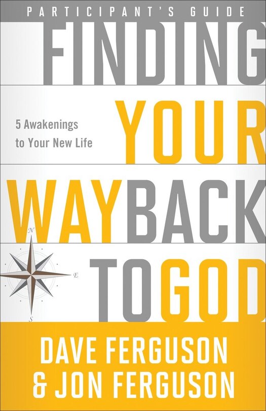 Front cover_Finding Your Way Back To God Participant's Guide