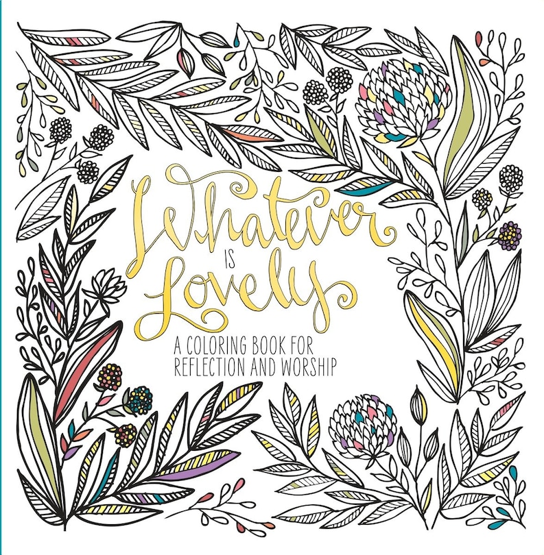 Front cover_Whatever Is Lovely