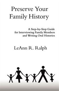 Couverture_Preserve Your Family History
