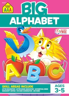 Front cover_School Zone Big Alphabet Workbook