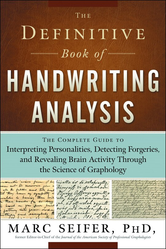 Front cover_The Definitive Book of Handwriting Analysis