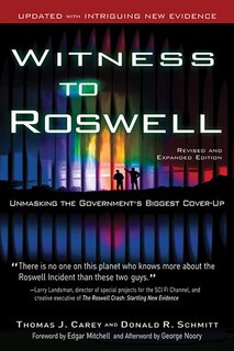 Front cover_Witness To Roswell, Revised And Expanded Edition